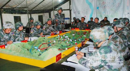 【迪威视讯激光多点触控沙盘进驻某部队】 _