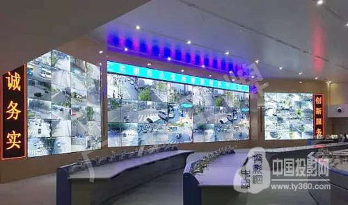 【王牌显示120台超大型拼接系统助力芜湖天