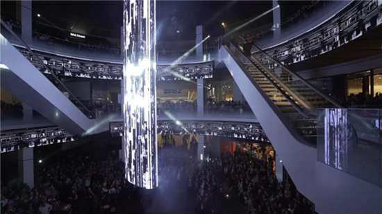 加泰罗尼亚最大购物中心Diagonal Mar的LED创意显示屏