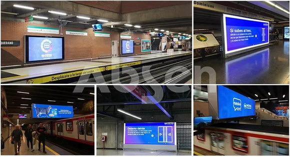 全球各地商显应用实践,艾比森引领商显小间距