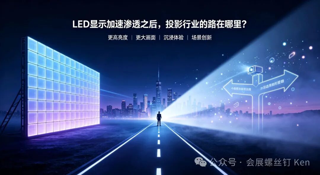 LED��ʾ������͸֮��ͶӰ��ҵ��·�����