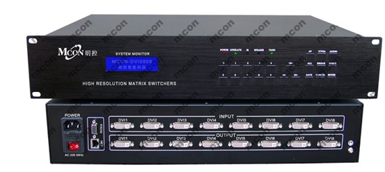 MCON(����)�ӿھ���:DVI�����л���MCON-DVI0808