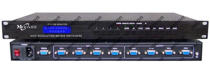 MCON(����)�ӿھ���:VGA�����л���MCON-VGA0404