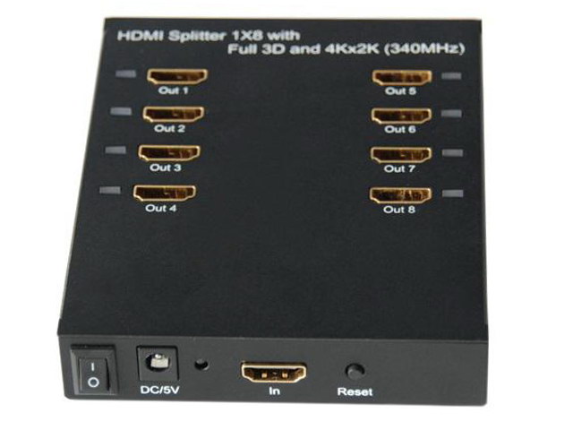 HDMI Mini 1x8 Splitter,ת,˼ͼƼ-----Ŵ