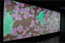 互动花瓣亮相上海某工艺美术学院