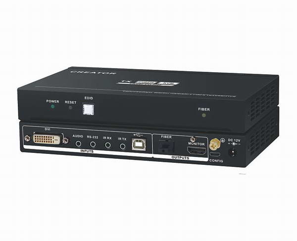HDMI/DVI单芯多模光纤发送器 CR-uSF DVI 300T
