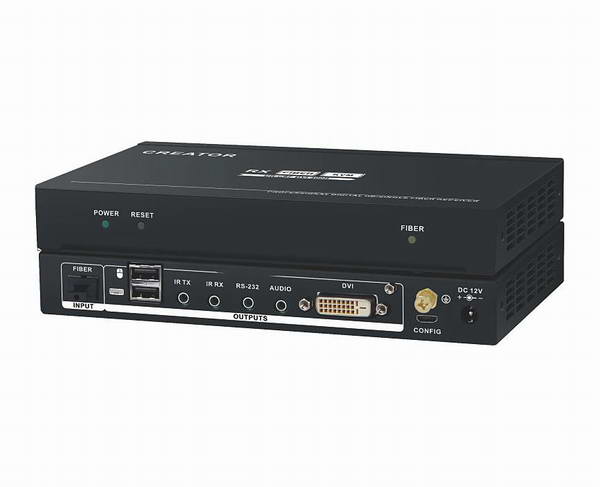 HDMI/DVI单芯多模光纤接收器 CR-uSF DVI 300R